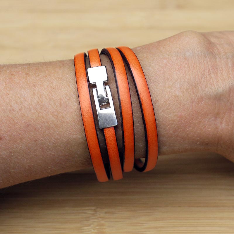 Bracelet Surfeur FEMME - Orange