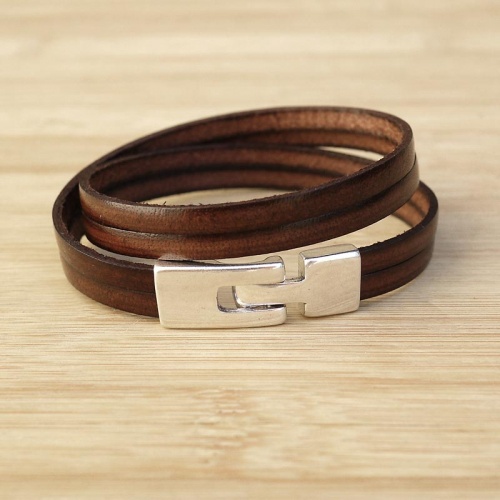 bracelet-cuir-artisanal-homme-2lanieres-marron-010