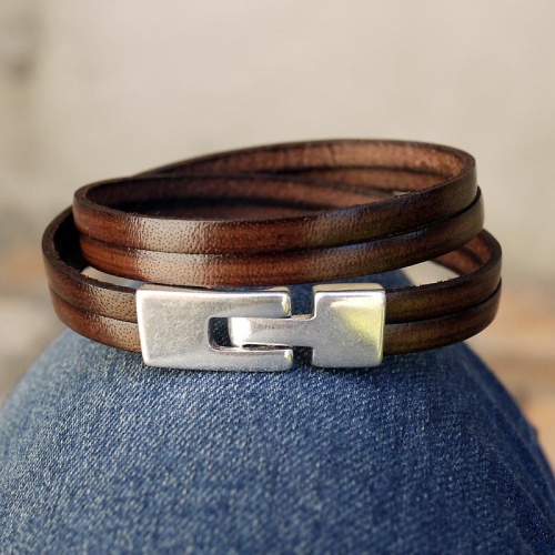 bracelet-cuir-artisanal-homme-2lanieres-marron-011