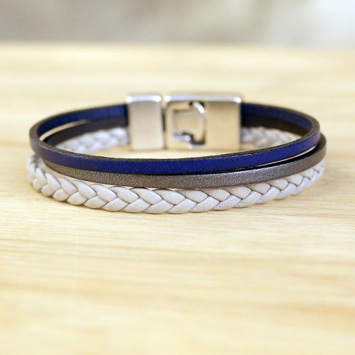 bracelet-cuir-artisanal-homme-3lanieres-grisclair-010