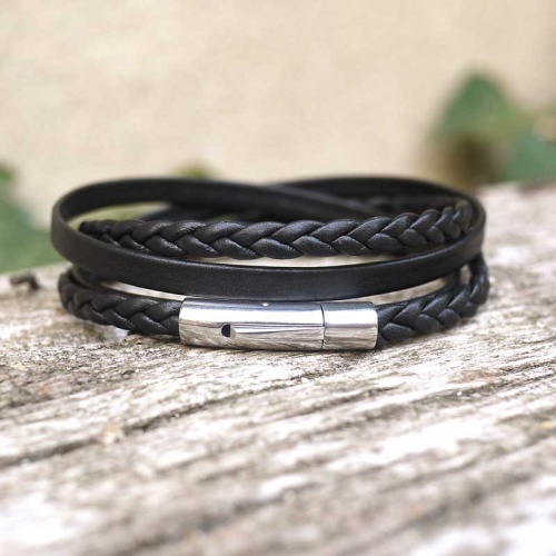 bracelet-cuir-artisanal-homme-robin-noir-01