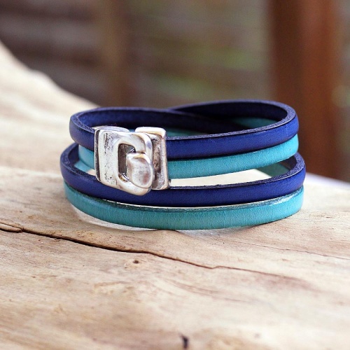bracelet-cuir-femme-bicolore-bleu-crochet-argent-013