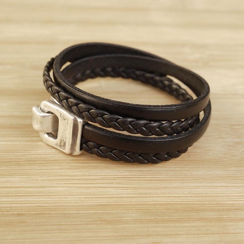 bracelet-cuir-femme-tresse-crochet-vieilli-noir-011