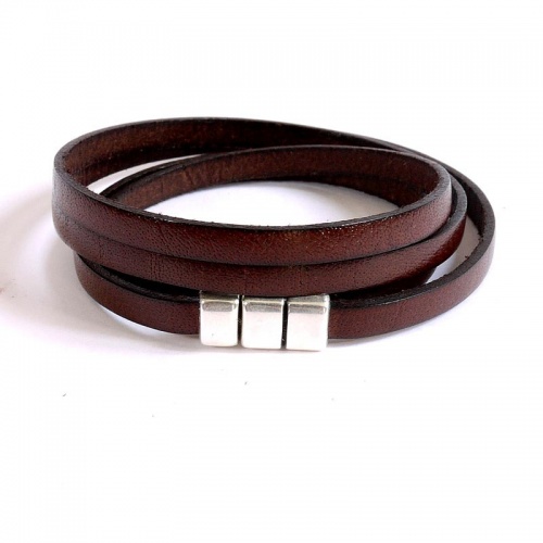 bracelet-cuir-homme-5mm-marron-4trs-aimant-021