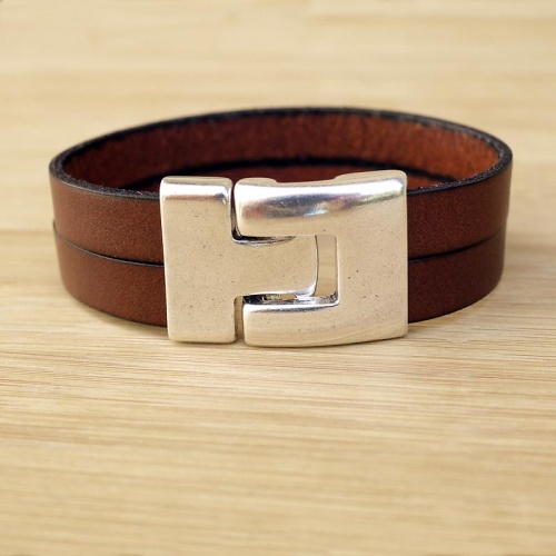 bracelet-cuir-homme-artisanal-crochet-20mm-marron-010