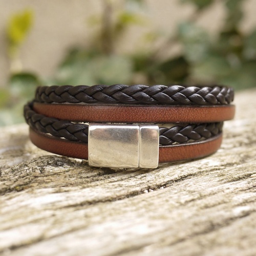 bracelet-cuir-homme-tresse-marron-fonce-arthur-02