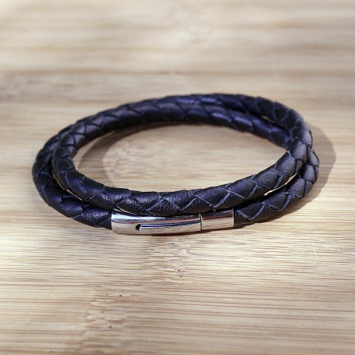 bracelet-cuir-tresse-homme-dble-noir-012
