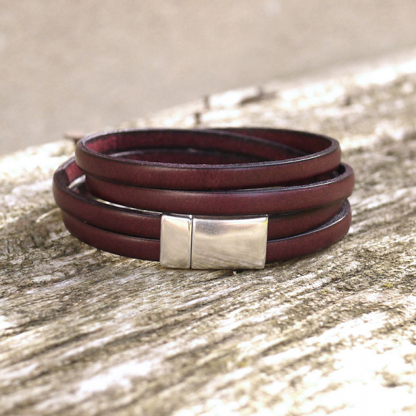 bracelet-cuir-homme-artisanal-2lanires-aimant-bordeaux-010