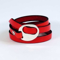 bracelet-cuir-femme-boucle-ovale-rouge-010