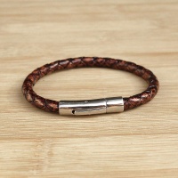 bracelet-cuir-homme-tresse-simple-inox-marron-vintage-010