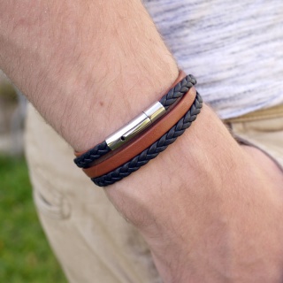 bracelet-cuir-artisanal-homme-robin-marine-05